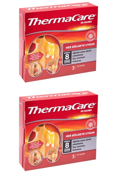 Thermacare Her Bölgeye Uygun Flaster 3 X 2'Li PAKET (SKT:03/2026) ürün görseli 1