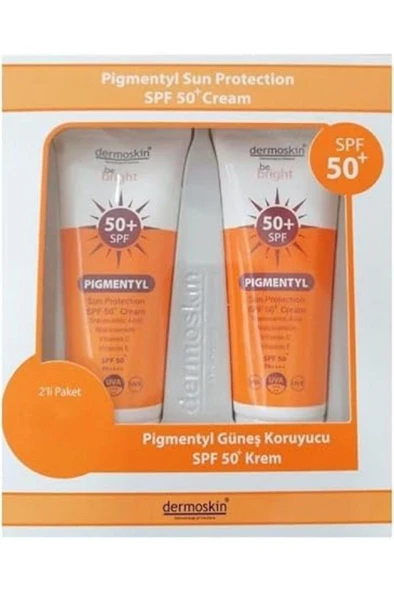 Dermoskin Be Bright Pigmentyl Spf50+ Krem 75 Ml 2'Li - Resim 4