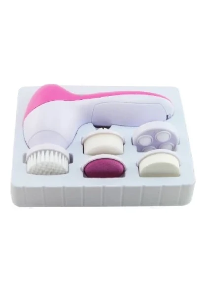 Ronanna 5 In 1 Pilli Yüz Temizleme,masaj ve Peeling Fırça Seti - Resim 2
