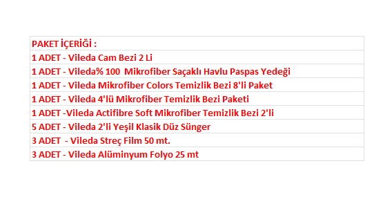 Vileda Süper Temizlik Paketi - Resim 2