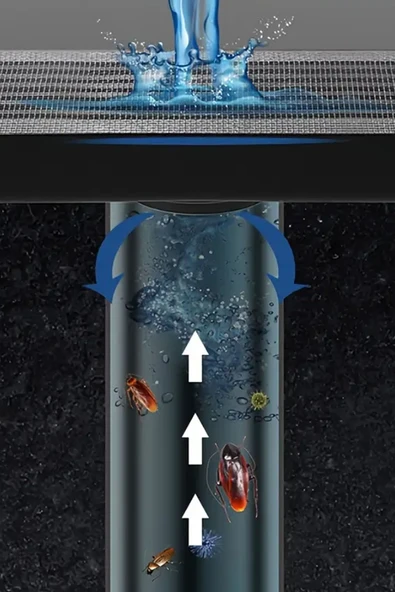 TechnoStation Portatif Tasarım Kesilebilir Gider Süzgeci ve Sineklik Tamir Kiti 12 cm * 4 metre - Resim 2