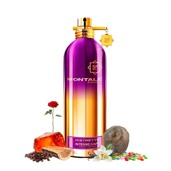 Montale Ristretto Intense Cafe Extrait de Parfum 100 ml Unisex Parfüm - Resim 3