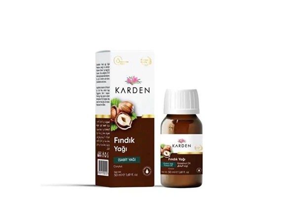 Karden Fındık Yağı 50 Ml ürün görseli 1
