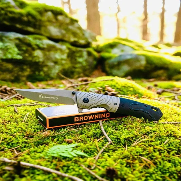 AlsepeteAvm F207 Scorpion Desenli Survival Kamp Çakısı ürün görseli 1