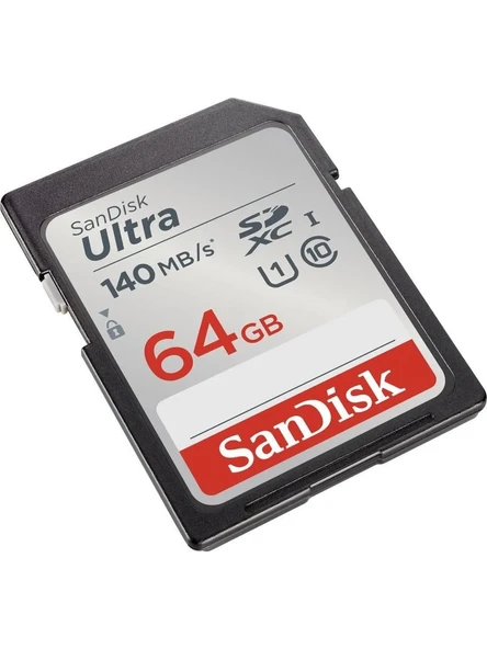 Sandisk Ultra 64GB 140MB/S Sdhc/sdxc Class 10 Uhs-I Hafıza Kartı SDSDUNB-064G-GN6IN - Resim 3