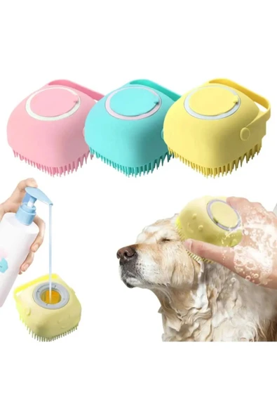 PETQUATRO Wondi Şampuan Hazneli Kedi ve Köpek Yıkama Kesesi ürün görseli 1