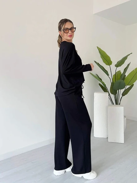 Kollu modal takım siyah - Resim 2