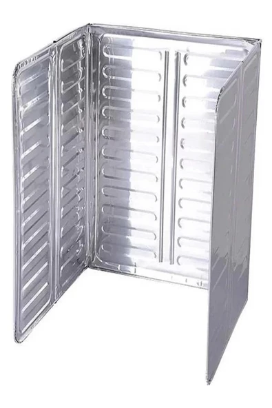 nesshomeeart Katlanır Ocak Arkası Yağ Koruyucu - Kolay Temizlenir Piknik Tüp Rüzgar Koruyucu Levha(32.5x84Cm) - Resim 7