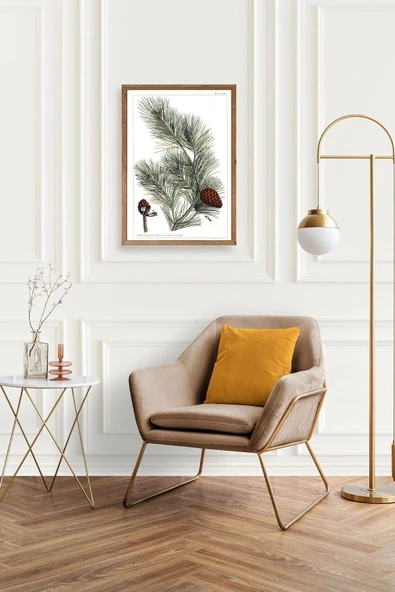 Çam Ahşap Çerçeveli Tablo 23 x 30 - Resim 2