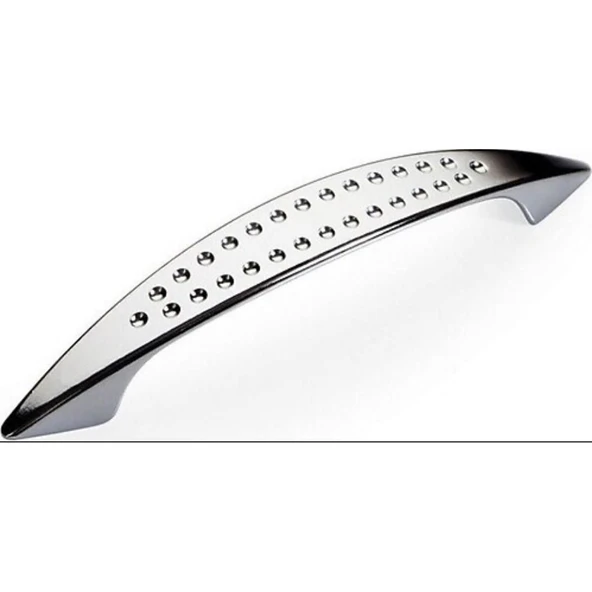 Noktalı Dolap Çekmece Kulpu 96 mm Krom - Resim 6