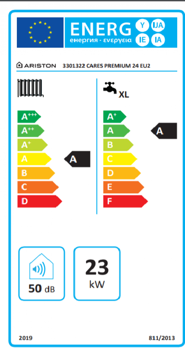 Ariston Cares Premium 24/24 Kw (20.000 Kcal) Tam Yoğuşmalı Kombi - 3
