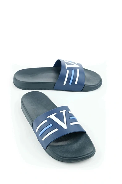 Gezer Yazlık Erkek Islak Zemine Uygun Eva Terlik Lacivert ürün görseli 1