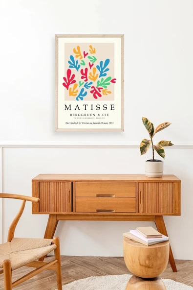 Modern Ahşap Çerçeveli Tablo 50 x 70 - Resim 3