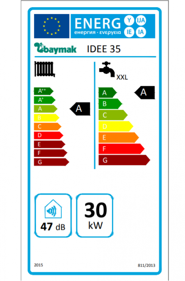 Baymak İdee Premix 30/35 Kw (25.000 Kcal) Tam Yoğuşmalı Kombi - 2