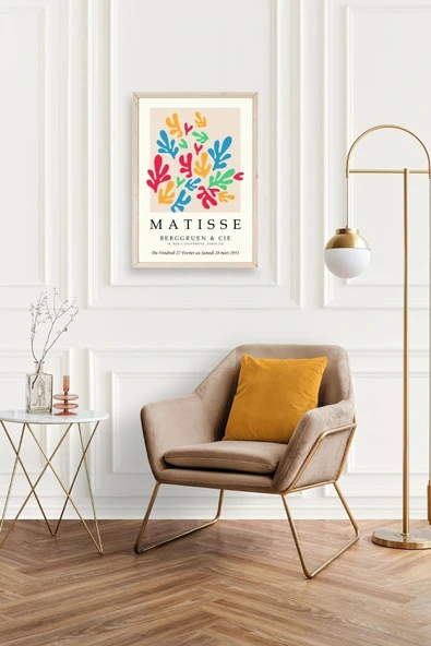 Modern Ahşap Çerçeveli Tablo 30 x 42 - Resim 2