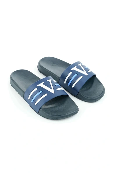 Gezer Yazlık Erkek Islak Zemine Uygun Eva Terlik Lacivert - Resim 3