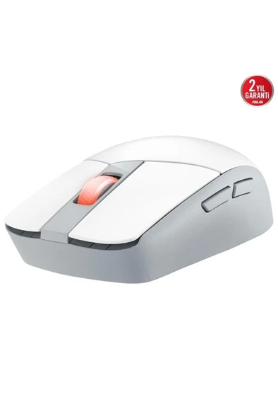 Asus ROG Strix Impact III Beyaz Optik Kablosuz Oyuncu Mouse Teşhir - Resim 3