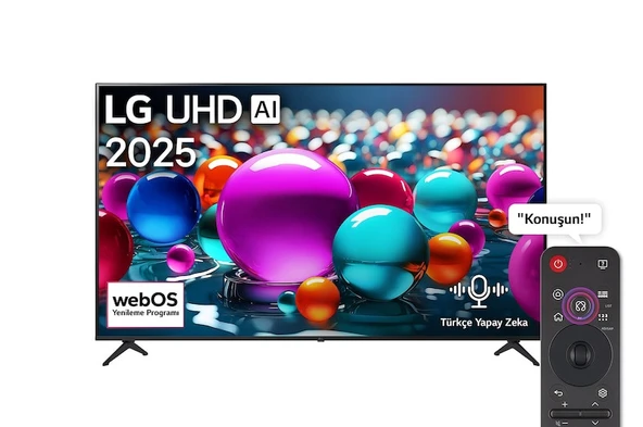 LG 65UA84006LA 65 inç UHD AI 4K Smart TV AI Sihirli Kumanda HDR10 webOS25 2025 - Resim 6
