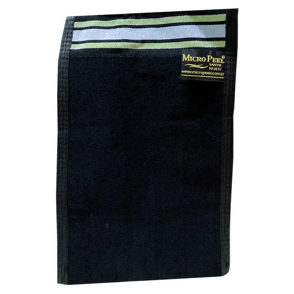 İpek Sırt ve Vücut Kesesi Siyah 17X27 ürün görseli 1