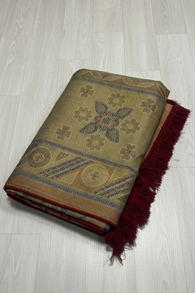 Makina Halısı Saçaklı Kaymaz Taban Halı 2x3 Metre - Resim 3