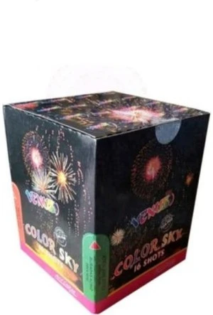 16 Atımlık Havai Fisek1 Düğün Nişan Sünnet Asker Kınası Yılbaşı Kutlama ürün görseli 1