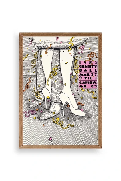 Gastby's Ahşap Çerçeveli Tablo 23 x 30 ürün görseli 1