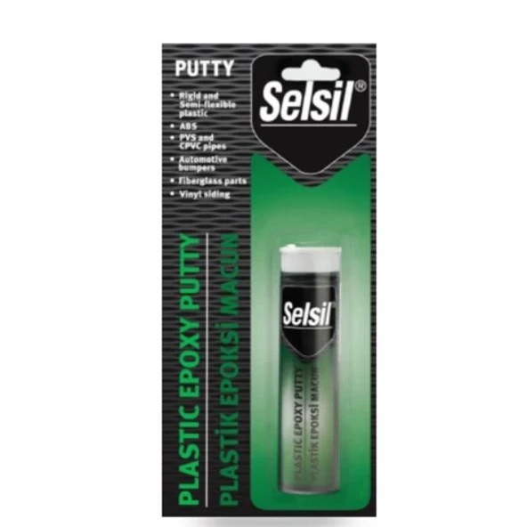 Selsil Plastik Putty Epoksi Macun Yapıştırıcı 57 gr ürün görseli 1