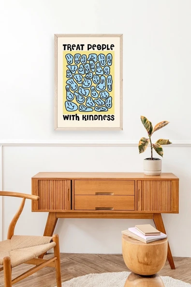 Motto Ahşap Çerçeveli Tablo 23 x 30 - Resim 3