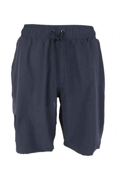 Erkek Deniz Şortu 3 Adet Cepli Pamuklu Su Yitici Astarlı Lacivert BS-225 ürün görseli 1