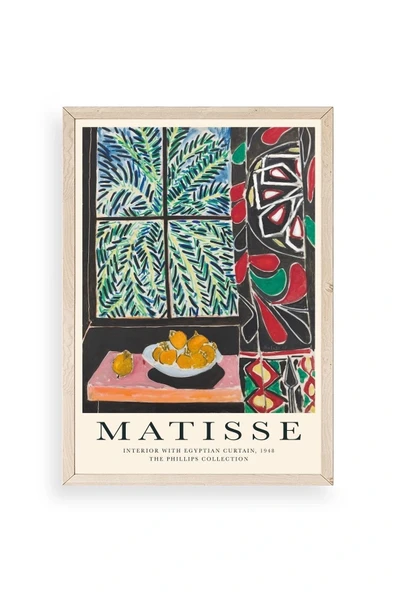 Matisse Ahşap Çerçeveli Tablo 23 x 30 ürün görseli 1