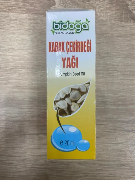 Bidoğa Kabak Çekirdeği Yağı 20 Ml ürün görseli 1