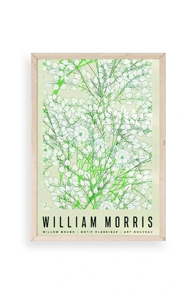 Çiçekler Ahşap Çerçeveli Tablo 23 x 30 ürün görseli 1