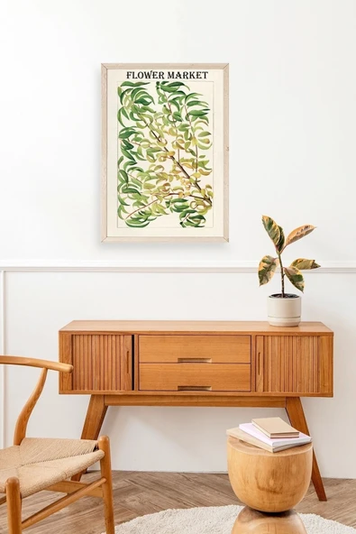 Grancica Breskve Ahşap Çerçeveli Tablo 17 x 23 - Resim 3