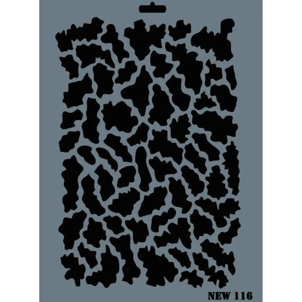 Rich New Seri N-116 Stencil 35x25 cm ürün görseli 1