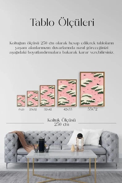 Bitjutsi Sekai Ahşap Çerçeveli Tablo 50 x 70 - Resim 5