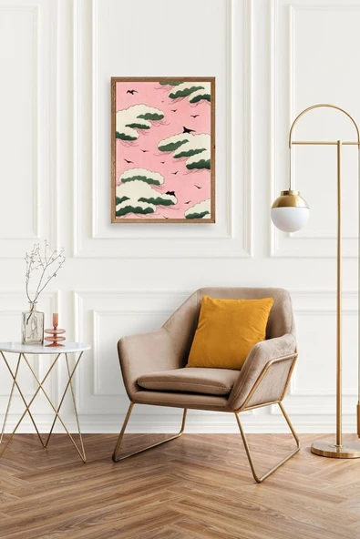 Bitjutsi Sekai Ahşap Çerçeveli Tablo 50 x 70 - Resim 2