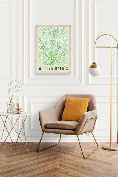 Çiçekler Ahşap Çerçeveli Tablo 30 x 42 - Resim 2