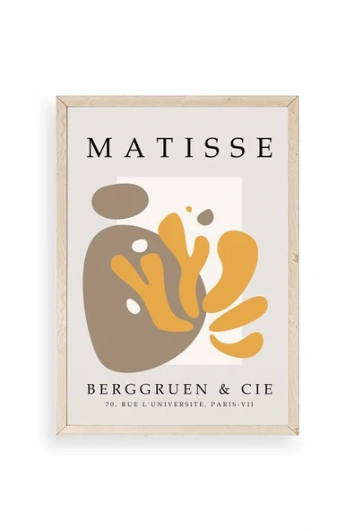 Modern Ahşap Çerçeveli Tablo 23 x 30 ürün görseli 1