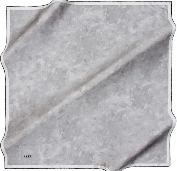 AKER BULUT DESEN SURA İPEK EŞARP 7208701-311 ürün görseli 1