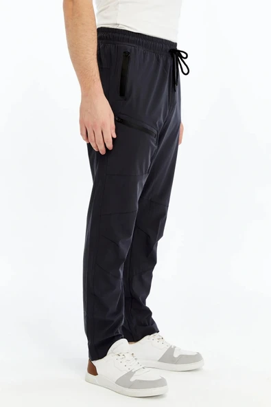 Erkek Eşofman Altı Fermuarlı Cep Paraşüt Kumaş Antrasit ürün görseli 1