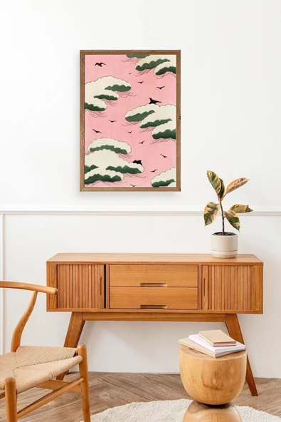 Bitjutsi Sekai Ahşap Çerçeveli Tablo 50 x 70 - Resim 3