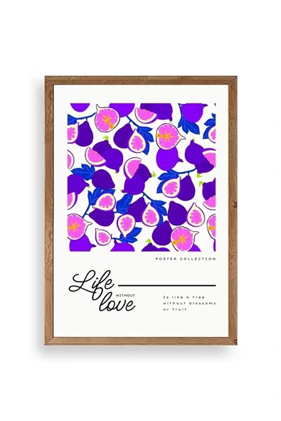 İncir Ahşap Çerçeveli Tablo 17 x 23 ürün görseli 1