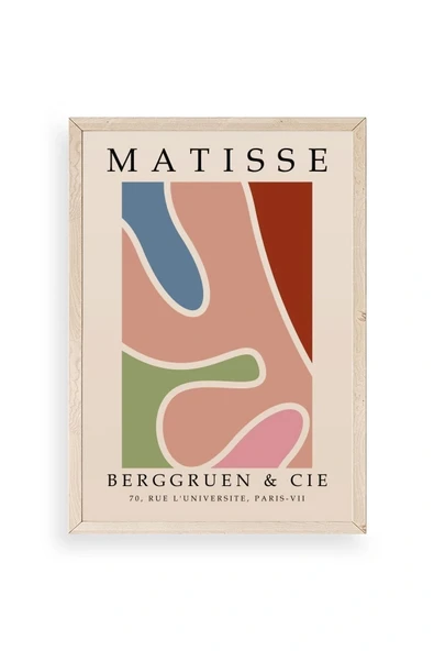 Modern Ahşap Çerçeveli Tablo 50 x 70 ürün görseli 1