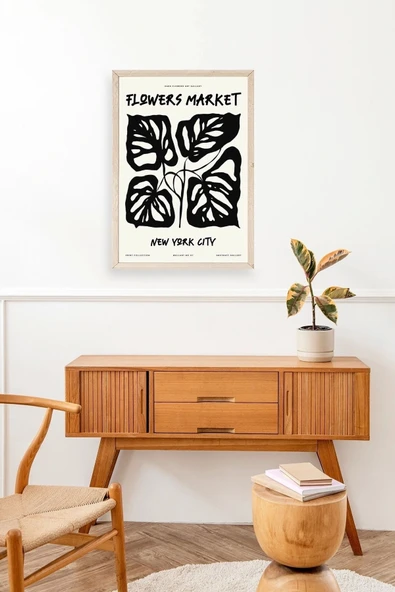 Yaprak Ahşap Çerçeveli Tablo 23 x 30 - Resim 3