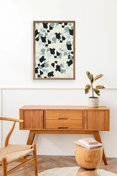 Desen Ahşap Çerçeveli Tablo 23 x 30 - Resim 3