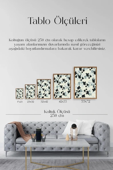 Desen Ahşap Çerçeveli Tablo 23 x 30 - Resim 5