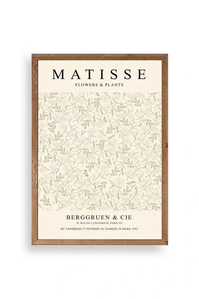 Matisse Ahşap Çerçeveli Tablo 30 x 42 ürün görseli 1