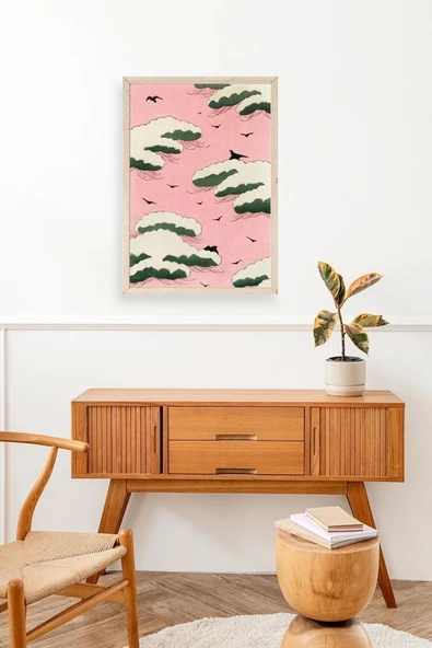 Bitjutsi Sekai Ahşap Çerçeveli Tablo 23 x 30 - Resim 3