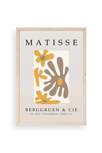 Modern Ahşap Çerçeveli Tablo 50 x 70 ürün görseli 1