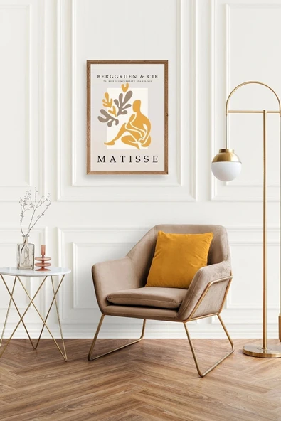 Modern Ahşap Çerçeveli Tablo 50 x 70 - Resim 2